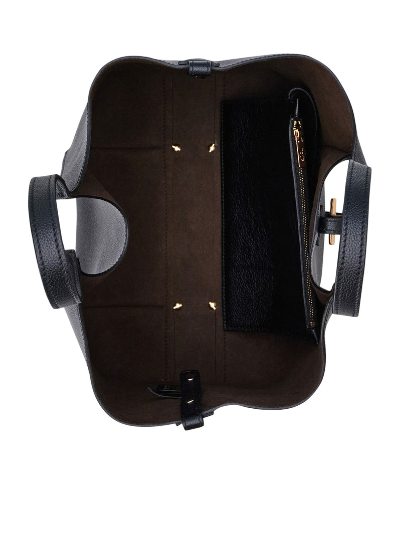 BORSA PICCOLA T TIMELESS IN PELLE MARTELLATA