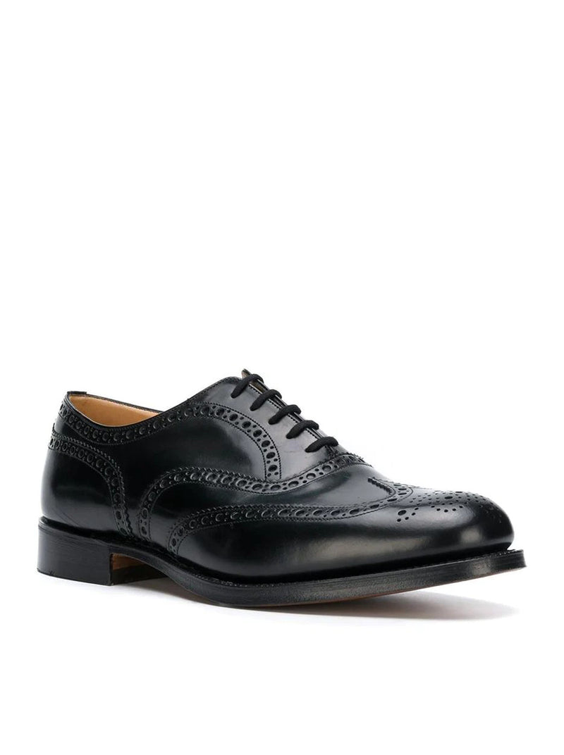 OXFORD BROGUE BURWOOD IN PELLE DI VITELLO SPAZZOLATO