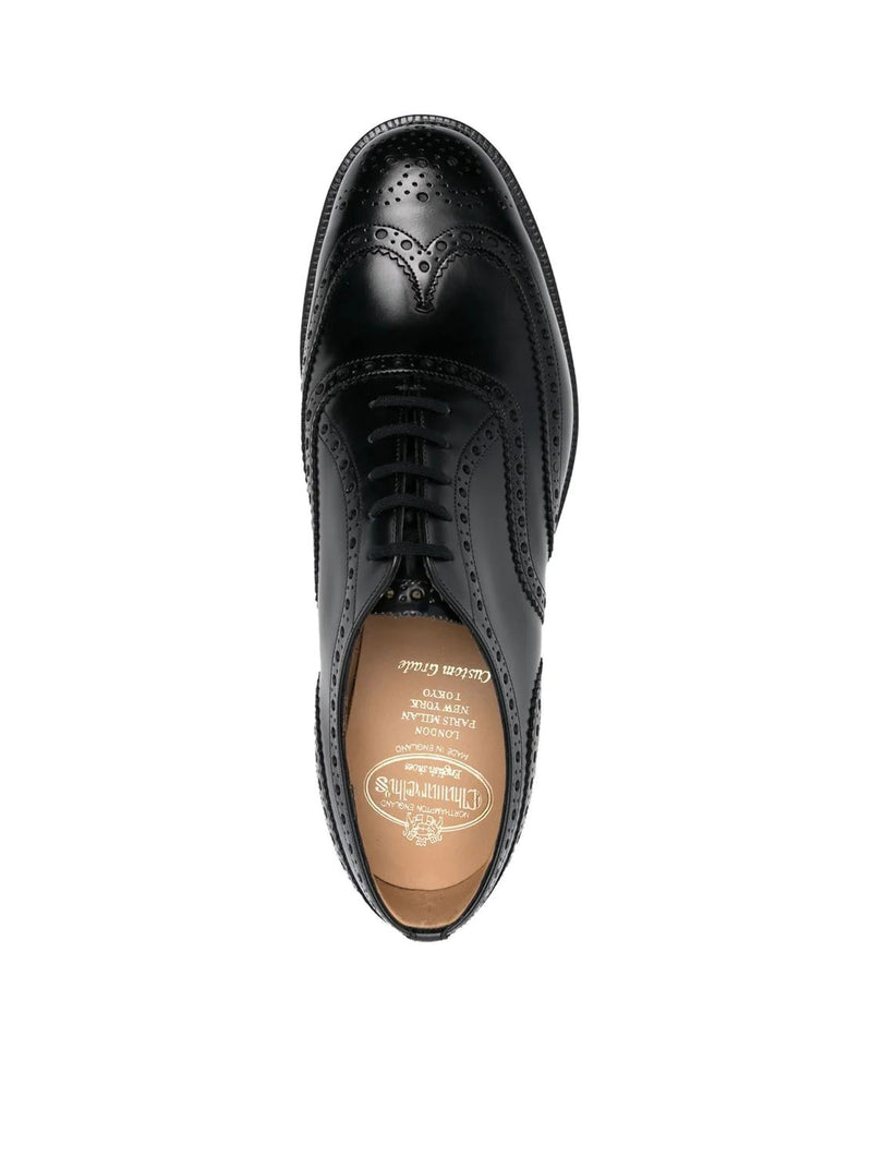 OXFORD BROGUE BURWOOD IN PELLE DI VITELLO SPAZZOLATO