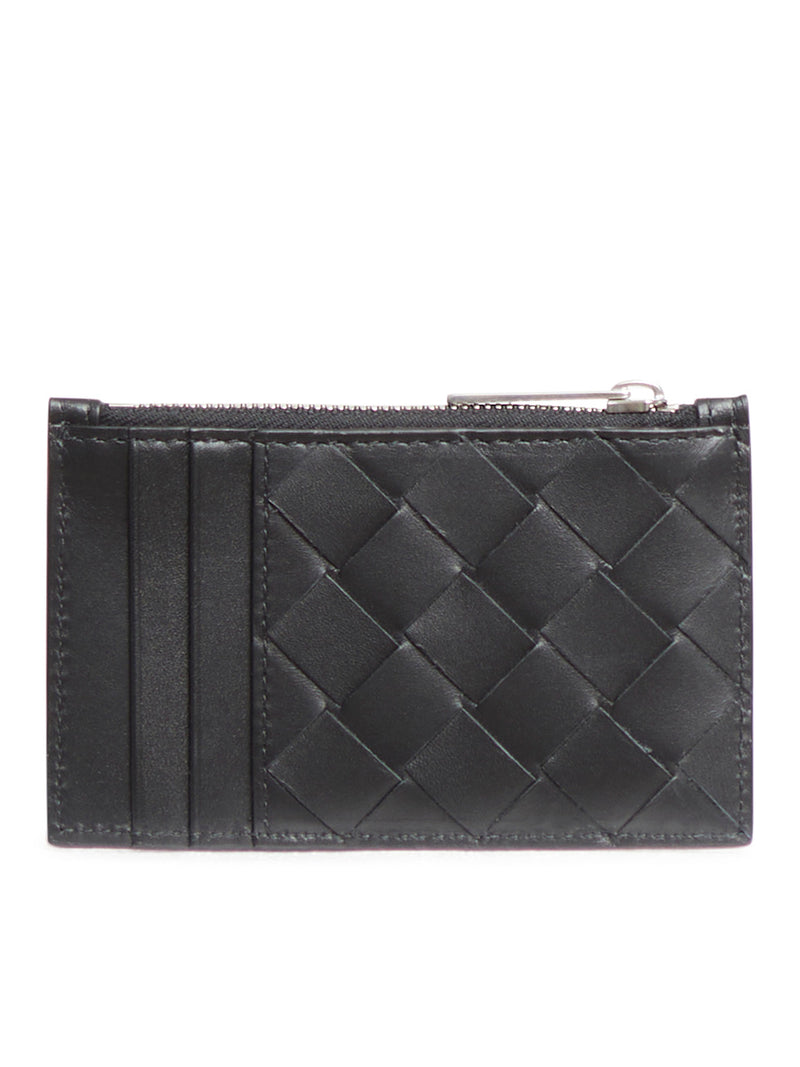 PORTACARTE INTRECCIATO CON ZIP