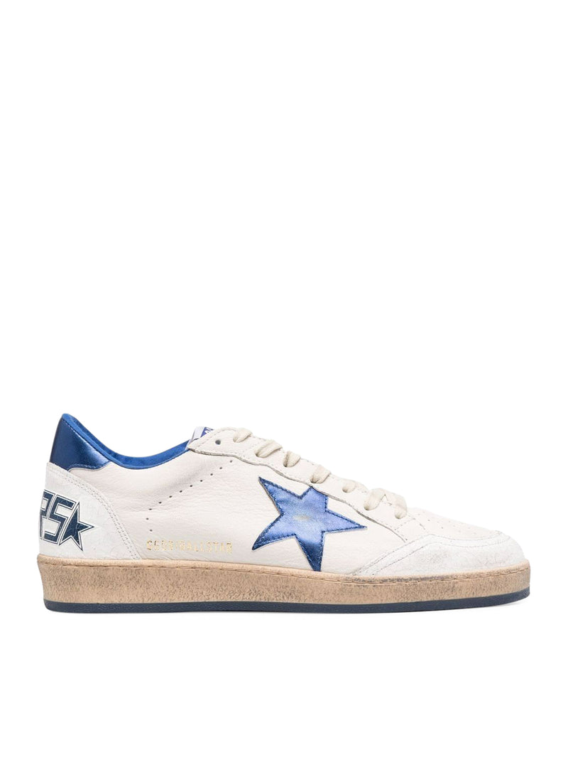 BALL-STAR WISHES IN NAPPA BIANCA CON STELLA E TALLONCINO BLUETTE