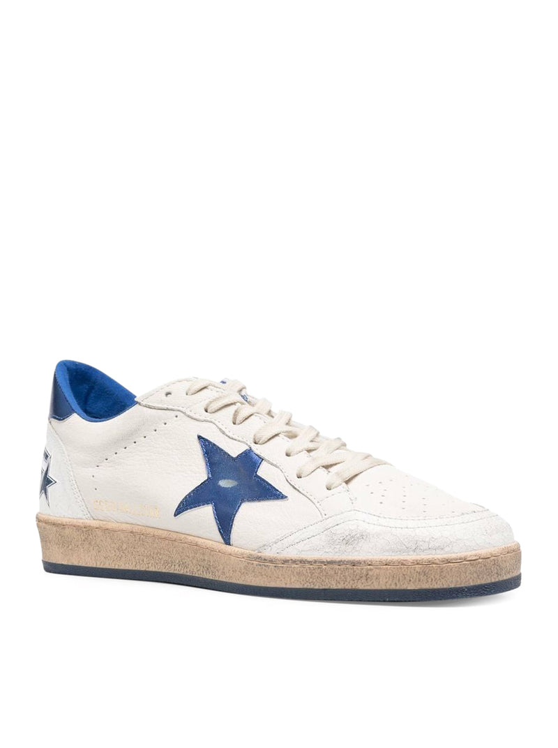 BALL-STAR WISHES IN NAPPA BIANCA CON STELLA E TALLONCINO BLUETTE