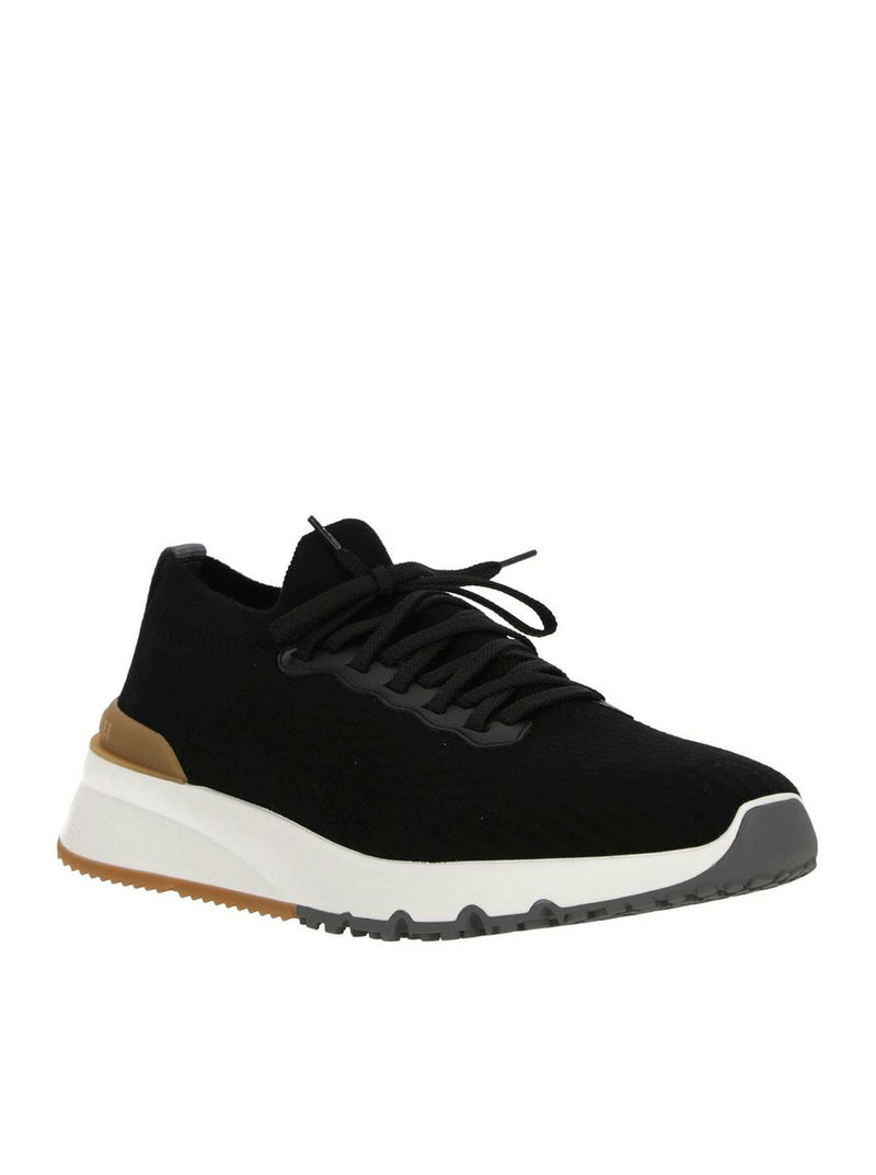 SNEAKERS LOW TOP IN MAGLIA