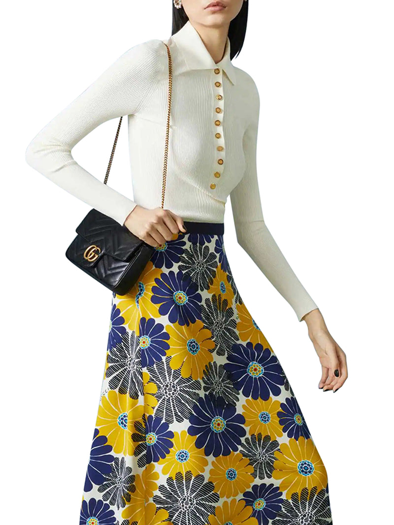 MINI PORTAFOGLIO GG MARMONT CON CATENA E PORTACARTE