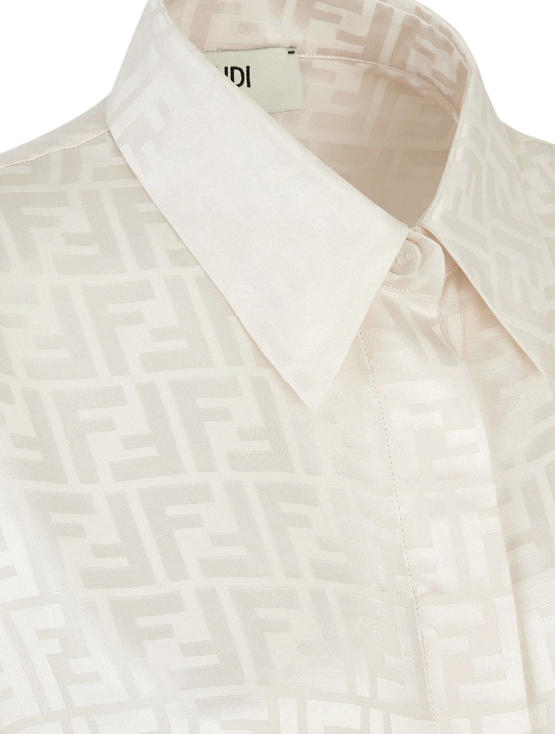 CAMICIA FF IN CREPE DI SETA