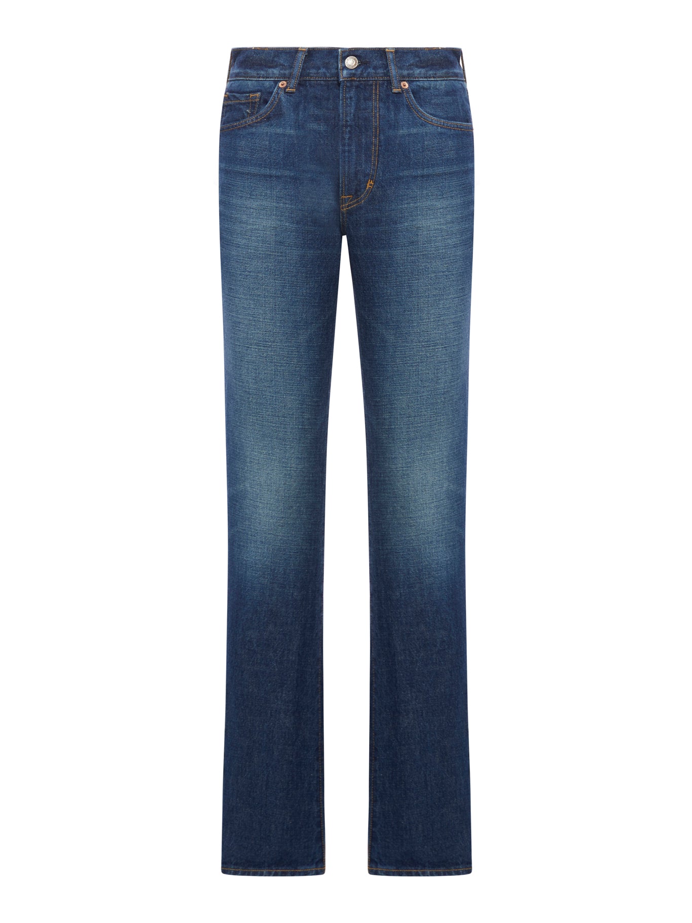 JEANS DRITTI IN DENIM STONE WASHED