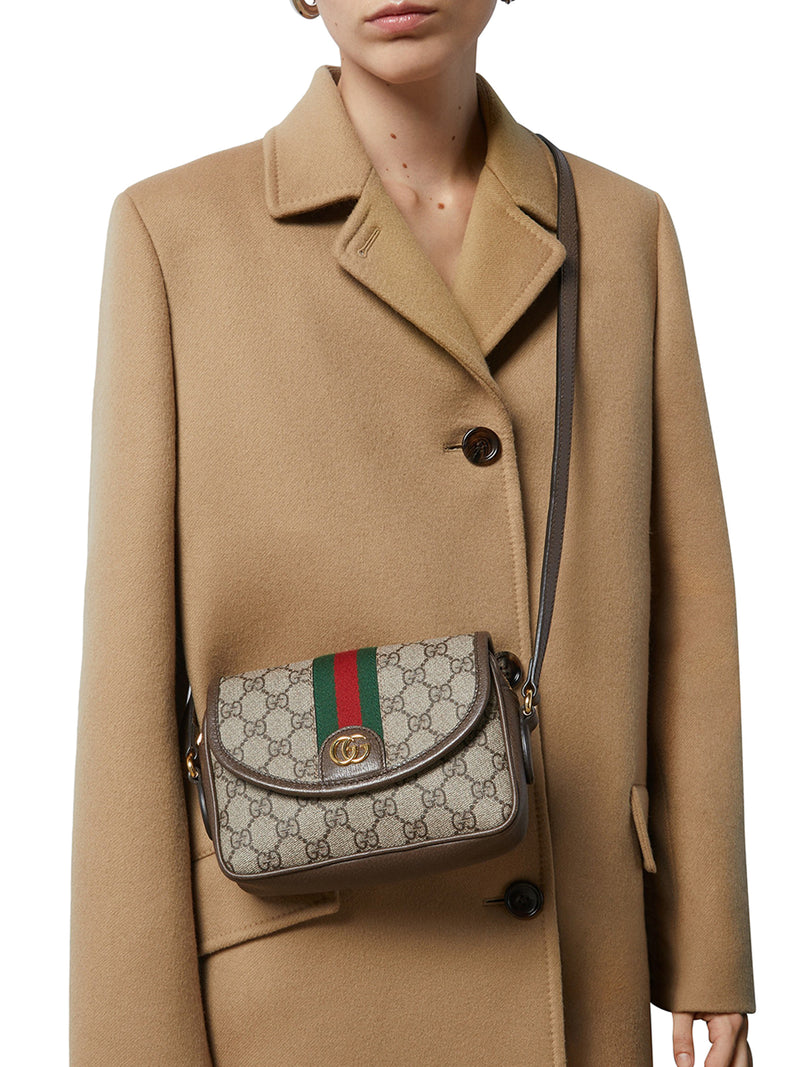 MINI BORSA A SPALLA OPHIDIA GG