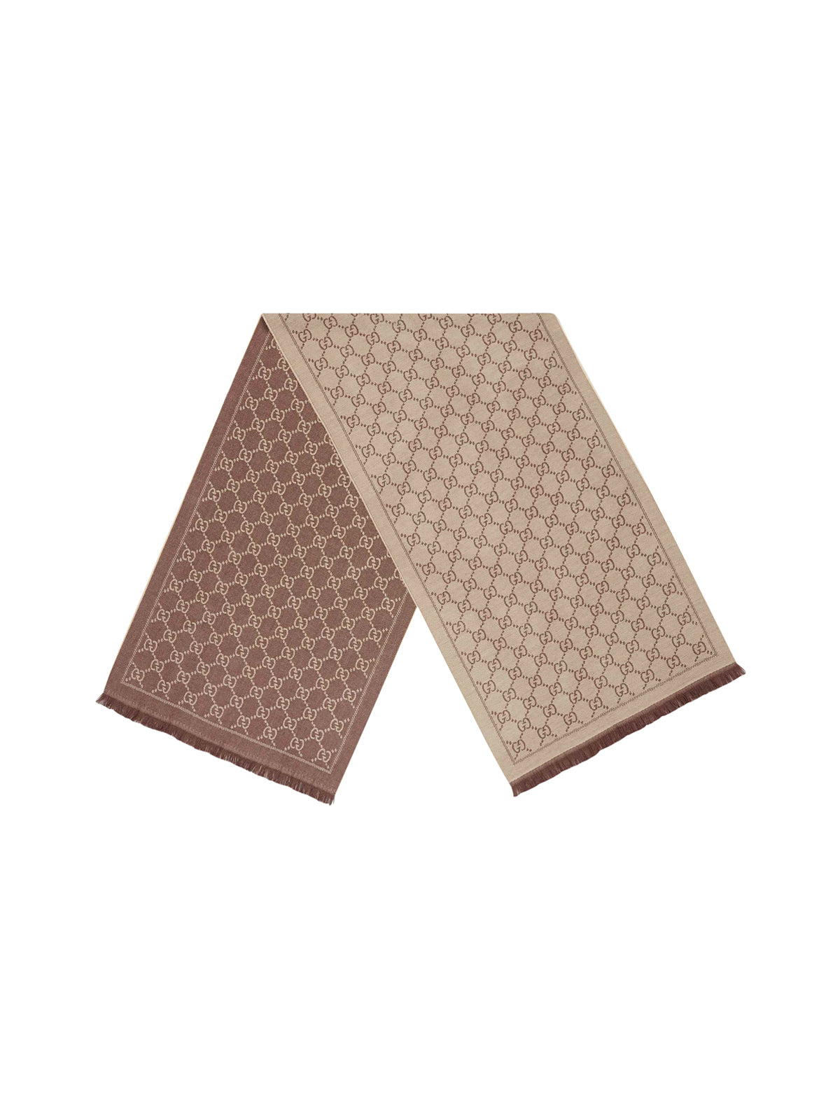 SCIARPA LAVORATA A MAGLIA CON MOTIVO GG JACQUARD