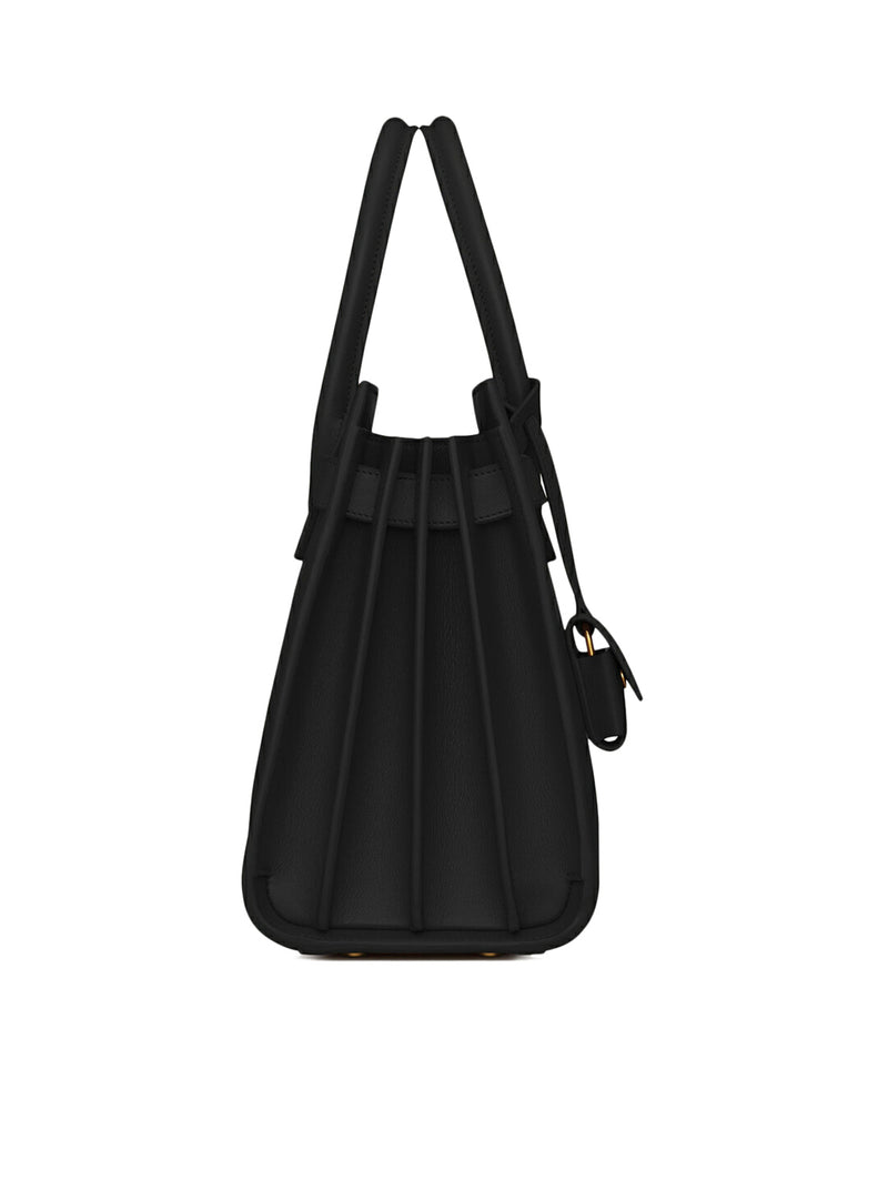 BORSA SAC DE JOUR BABY IN PELLE NERA