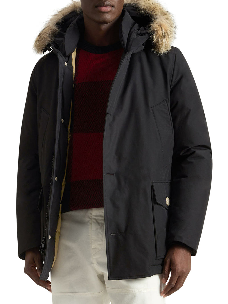 ARCTIC ANORAK IN RAMAR CLOTH CON PELLICCIA REMOVIBILE