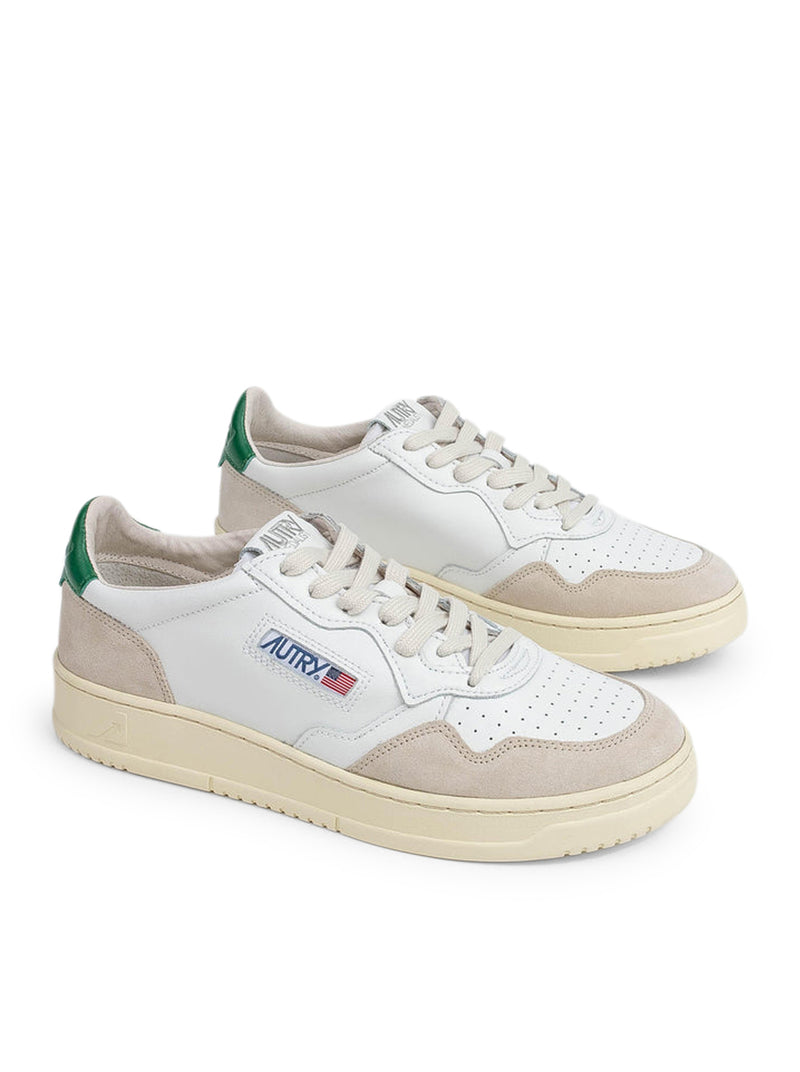 AUTRY MEDIALIST 01 IN PELLE BIANCA