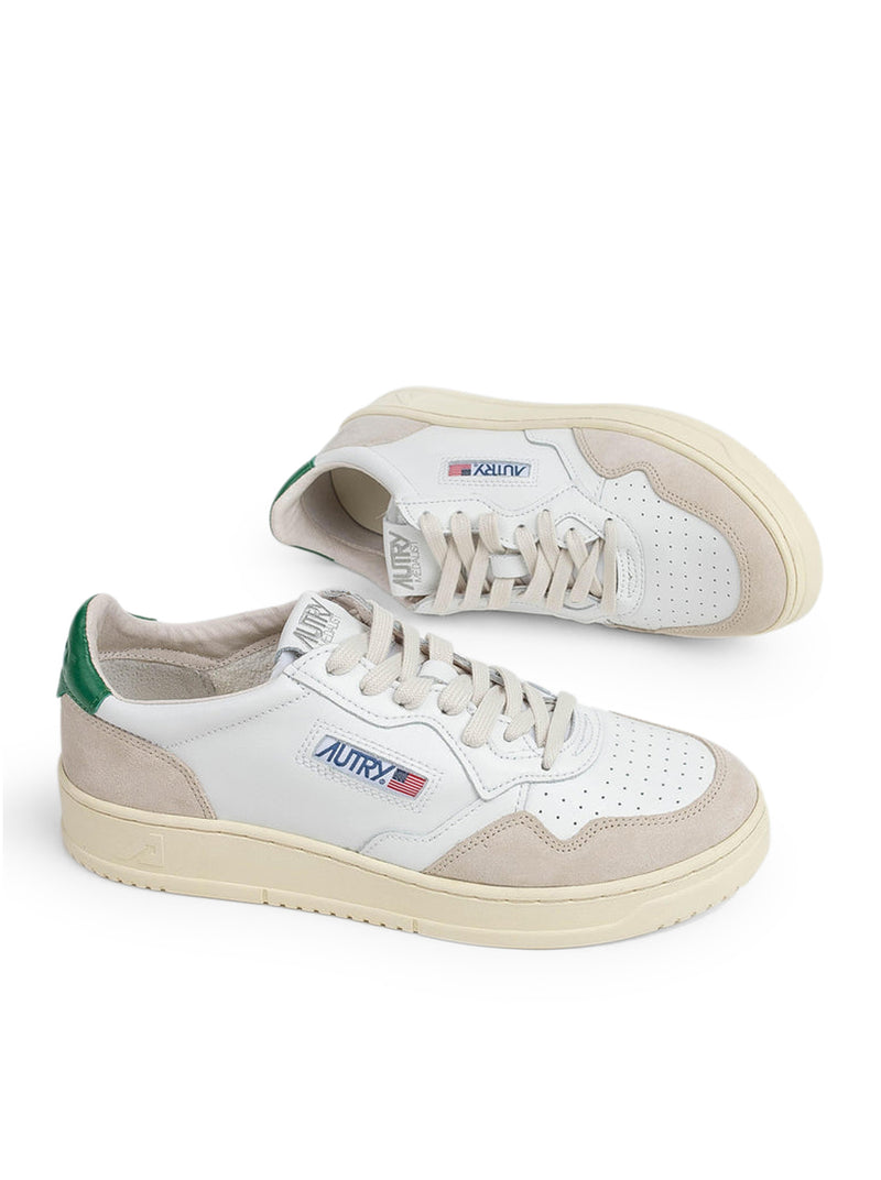 AUTRY MEDIALIST 01 IN PELLE BIANCA