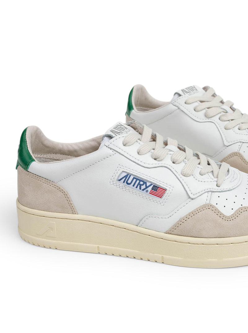 AUTRY MEDIALIST 01 IN PELLE BIANCA