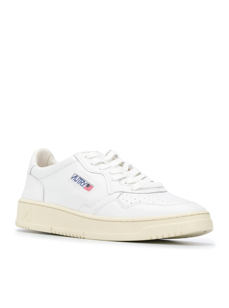 AUTRY MEDIALIST 01 IN PELLE BIANCA