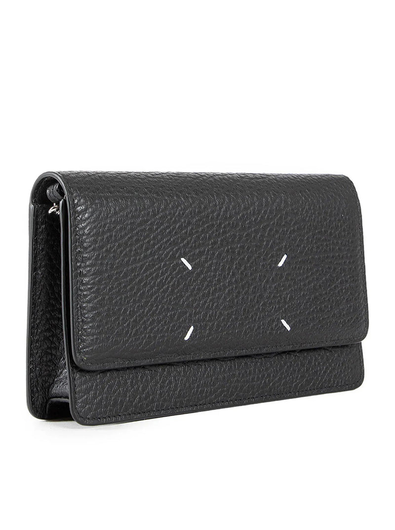 PORTAFOGLIO FOUR STITCHES CON CATENA