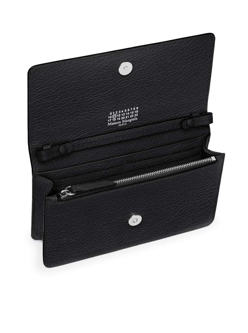 PORTAFOGLIO FOUR STITCHES CON CATENA