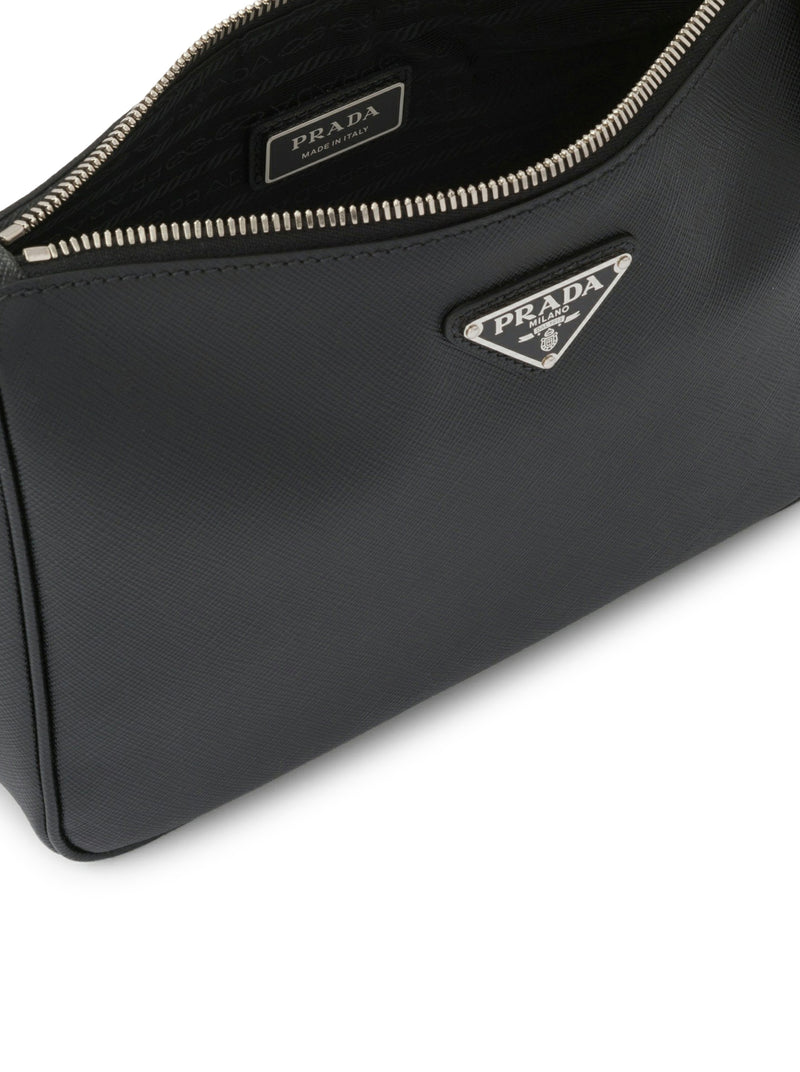 BORSA A SPALLA IN SAFFIANO