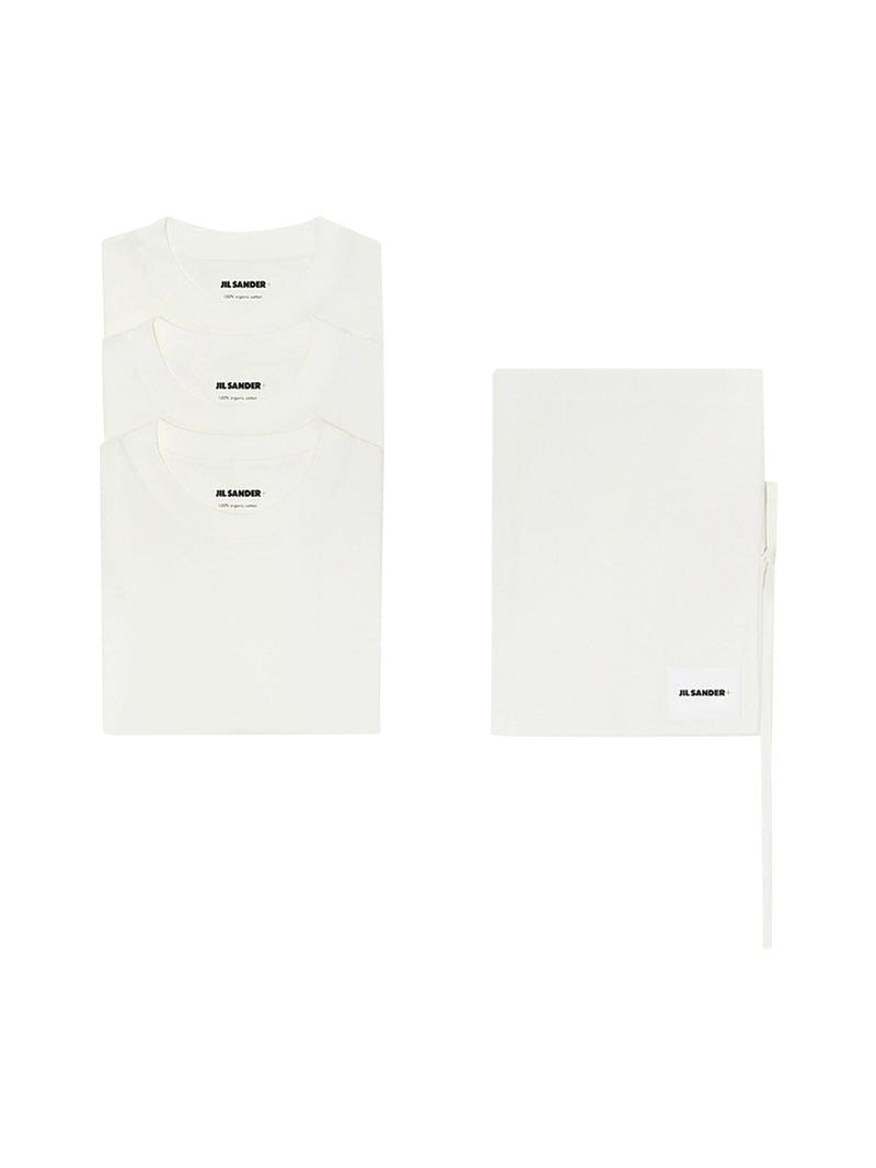 SET DI 3 T-SHIRT A MANICHE CORTE