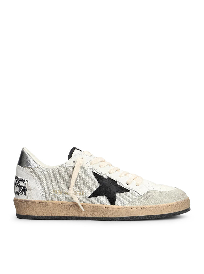 SNEAKERS BALL-STAR IN PELLE E INSERTI LAMINATI