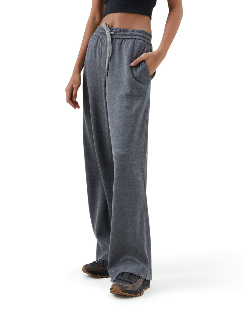 PANTALONI WIDE LEG CON COULISSE