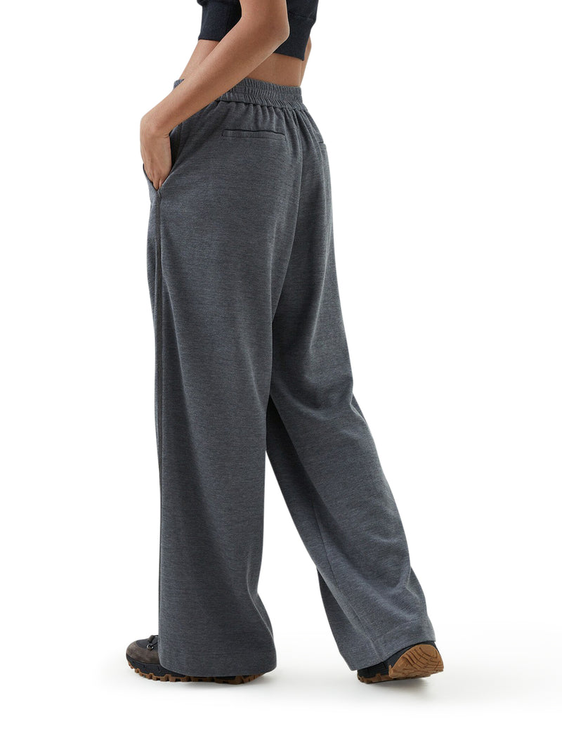 PANTALONI WIDE LEG CON COULISSE