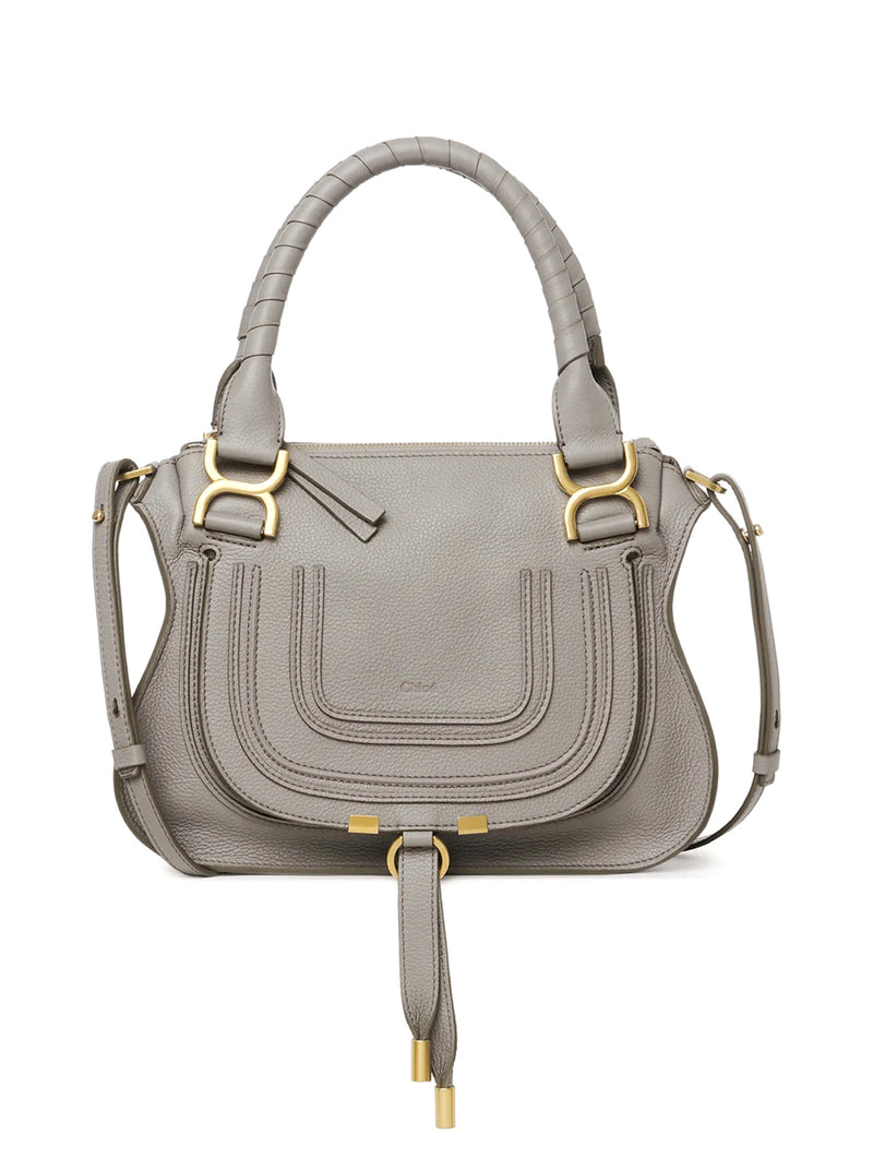 BORSA MARCIE PICCOLA IN PELLE GRANATA