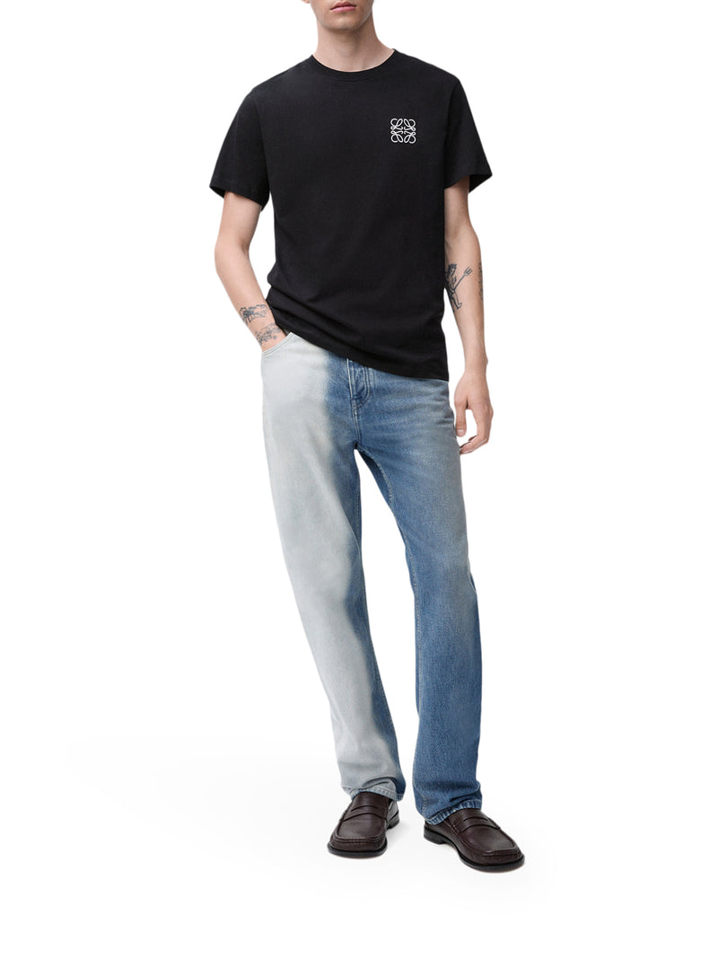 T-SHIRT REGULAR FIT IN COTONE CON ANAGRAM