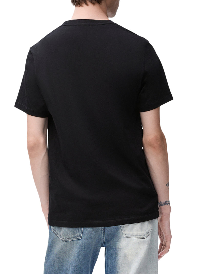 T-SHIRT REGULAR FIT IN COTONE CON ANAGRAM