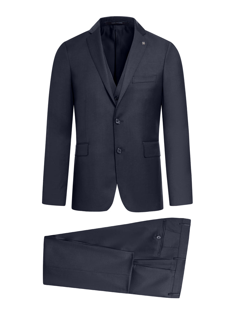 ABITO SARTORIALE IN LANA CON GILET