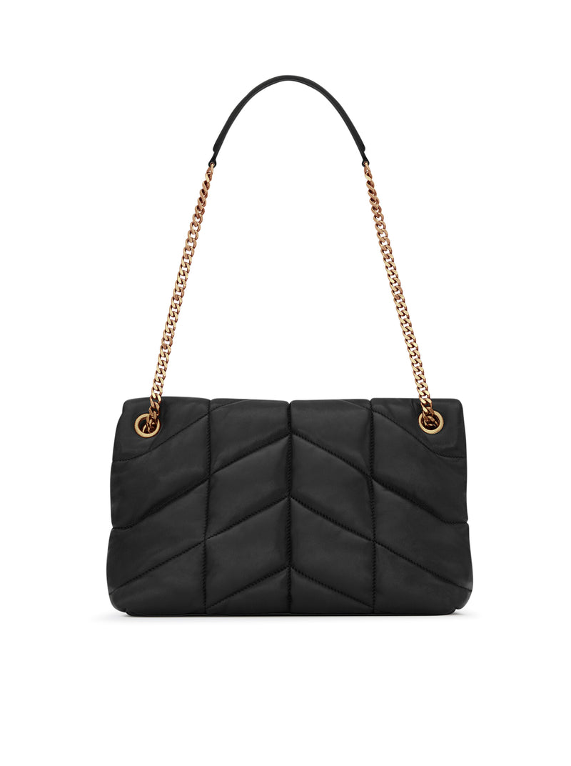 PUFFER SMALL IN PELLE DI AGNELLO