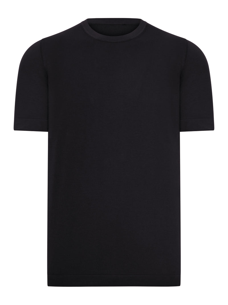 T-SHIRT A MANICA CORTA IN MAGLIA DI COTONE