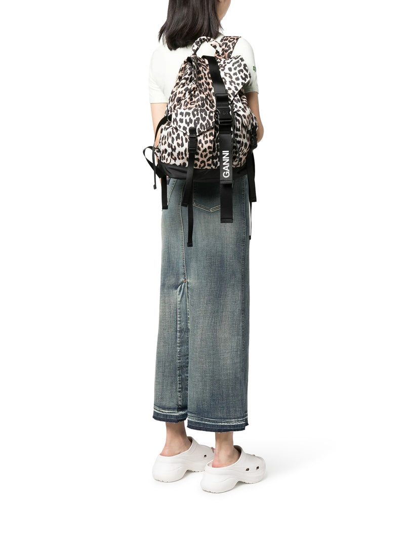 ZAINO STAMPA LEOPARD