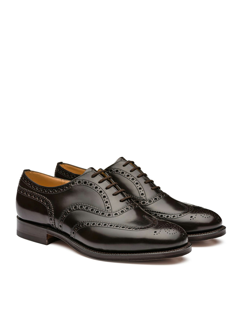 OXFORD BROGUE BURWOOD IN PELLE DI VITELLO SPAZZOLATO