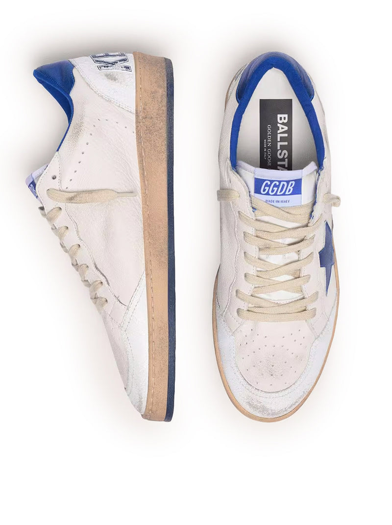 BALL-STAR WISHES IN NAPPA BIANCA CON STELLA E TALLONCINO BLUETTE