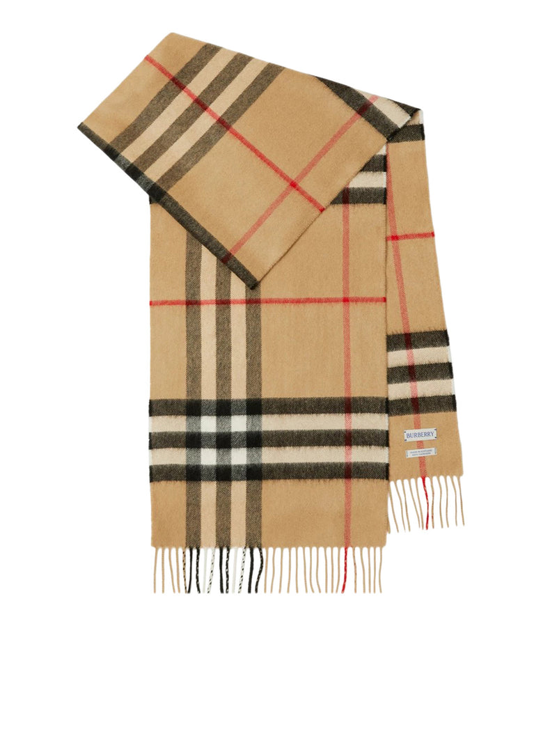 SCIARPA IN CASHMERE CHECK