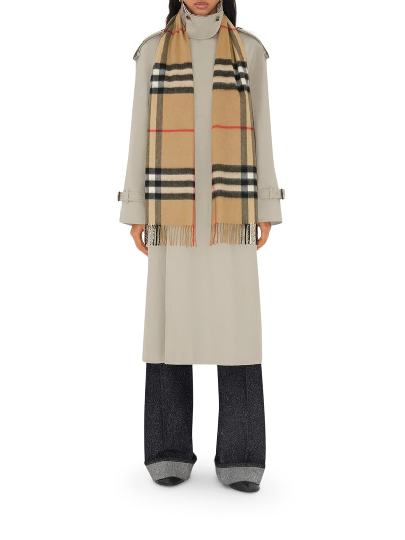 SCIARPA IN CASHMERE CHECK