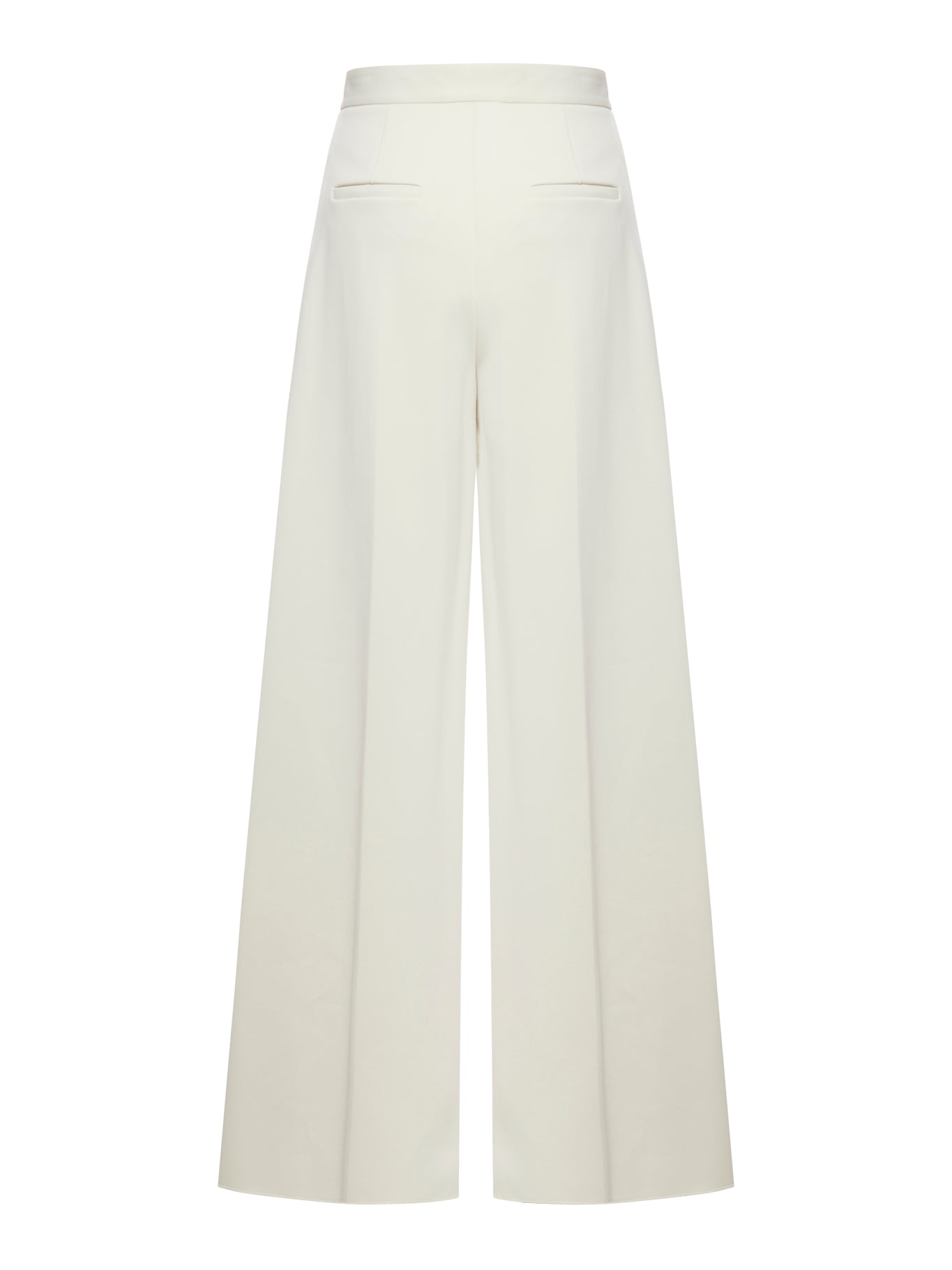 Pantalone flare in jersey scuba