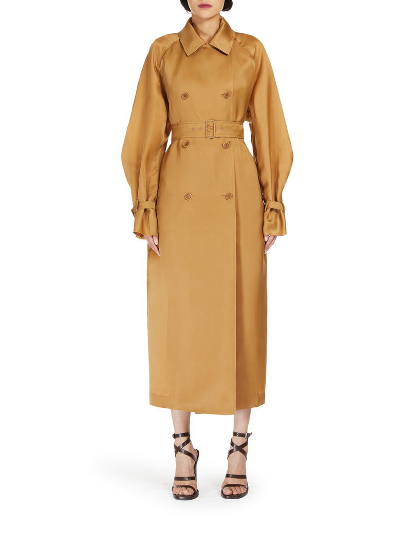 Trench oversize in organza