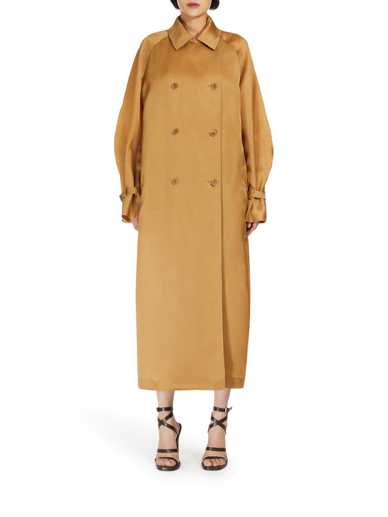 Trench oversize in organza