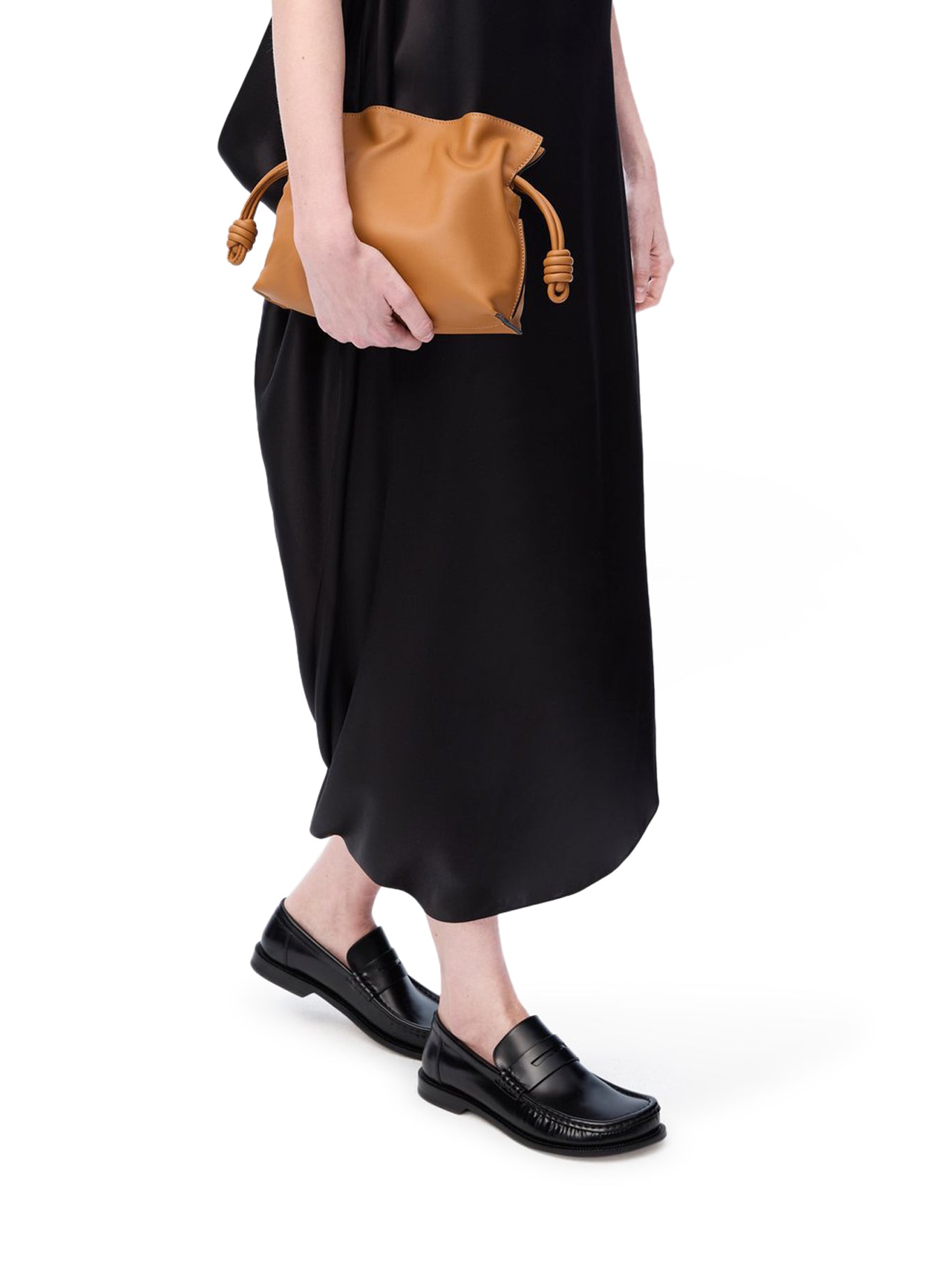 FLAMENCO CLUTCH MINI IN NAPPA D`AGNELLO