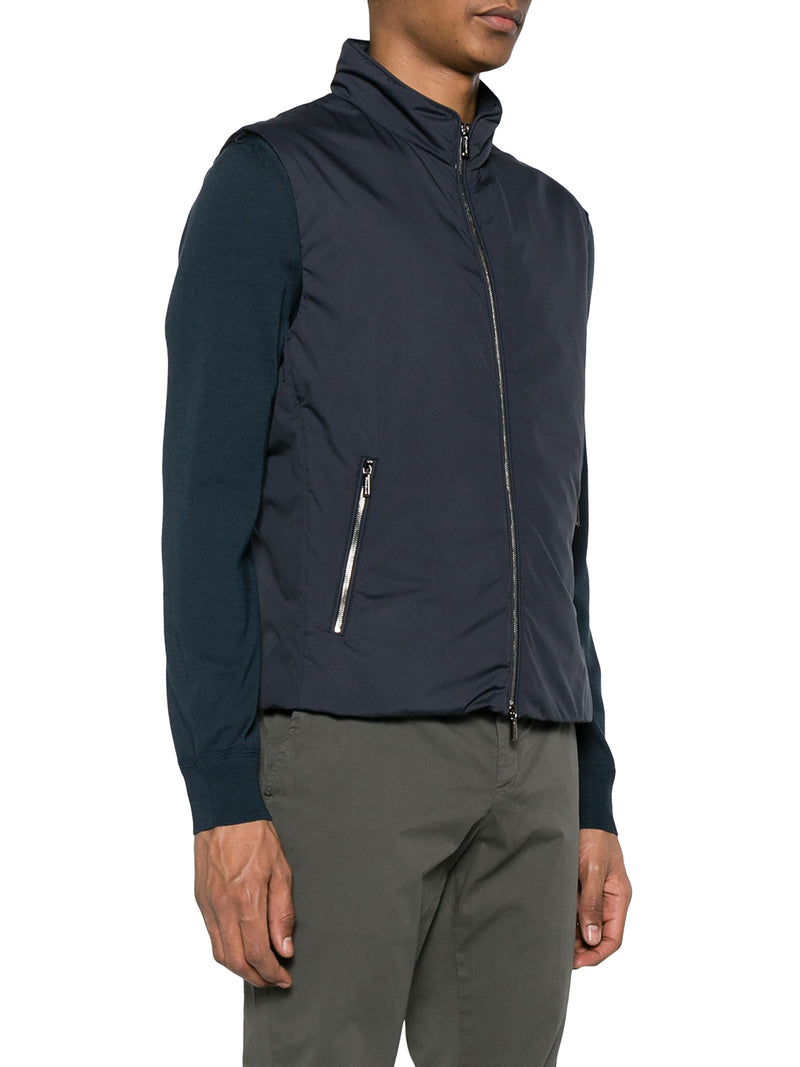 GILET IMBOTTITO SENIO-SKT BLU NAVY