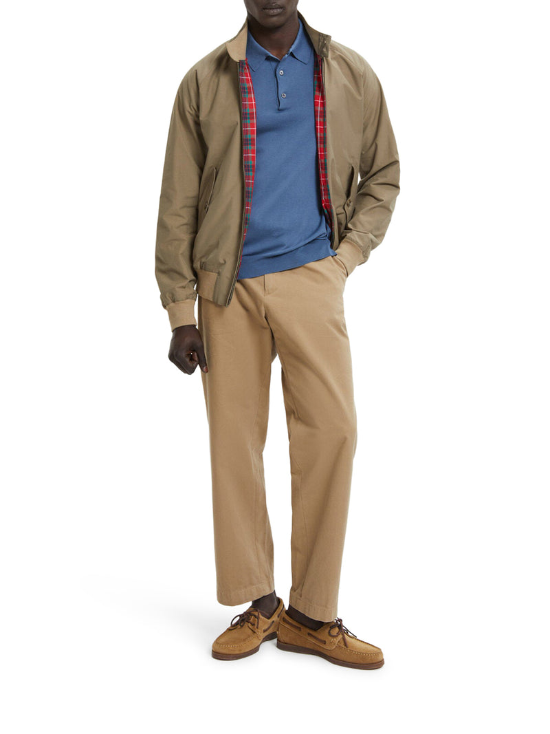 GIACCA G9 HARRINGTON IN MISTO COTONE