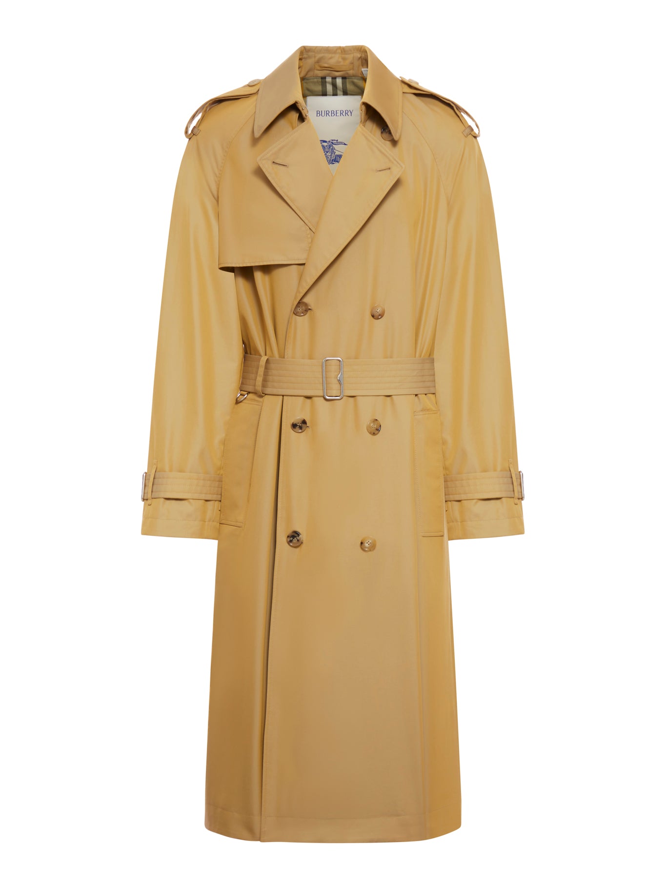 TRENCH LUNGO IN GABARDINE DI COTONE – Suit Negozi
