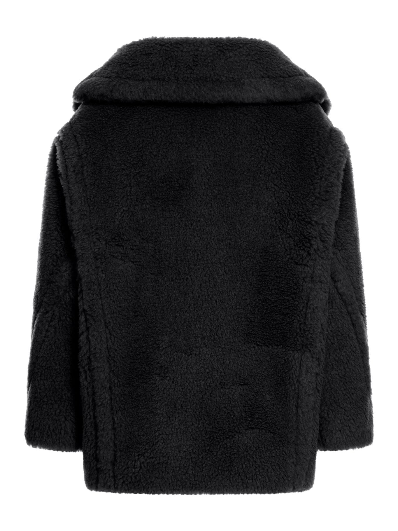 Teddy Bear Icon Coat corto in alpaca e lana