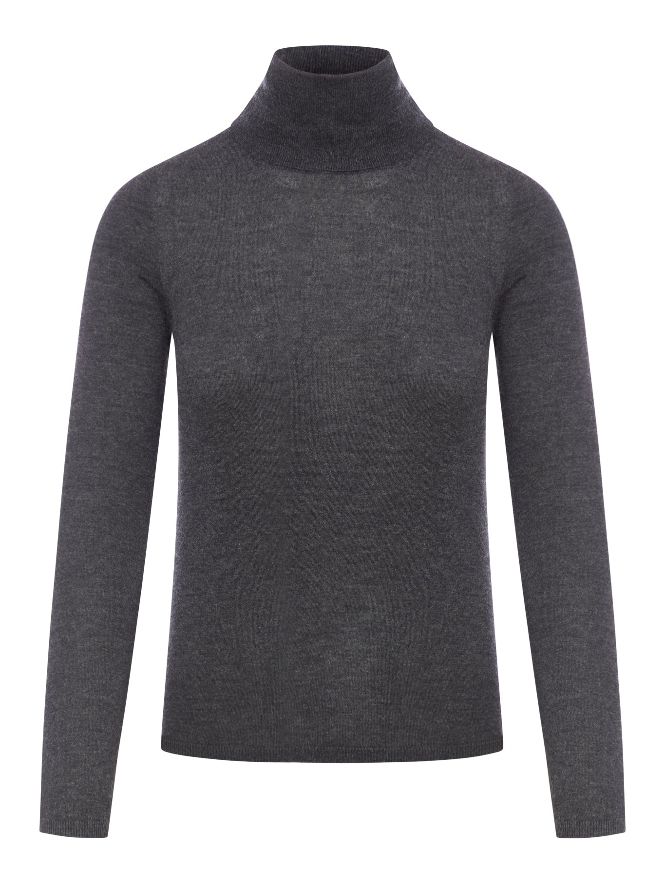 Maglione a collo alto in lana cashmere