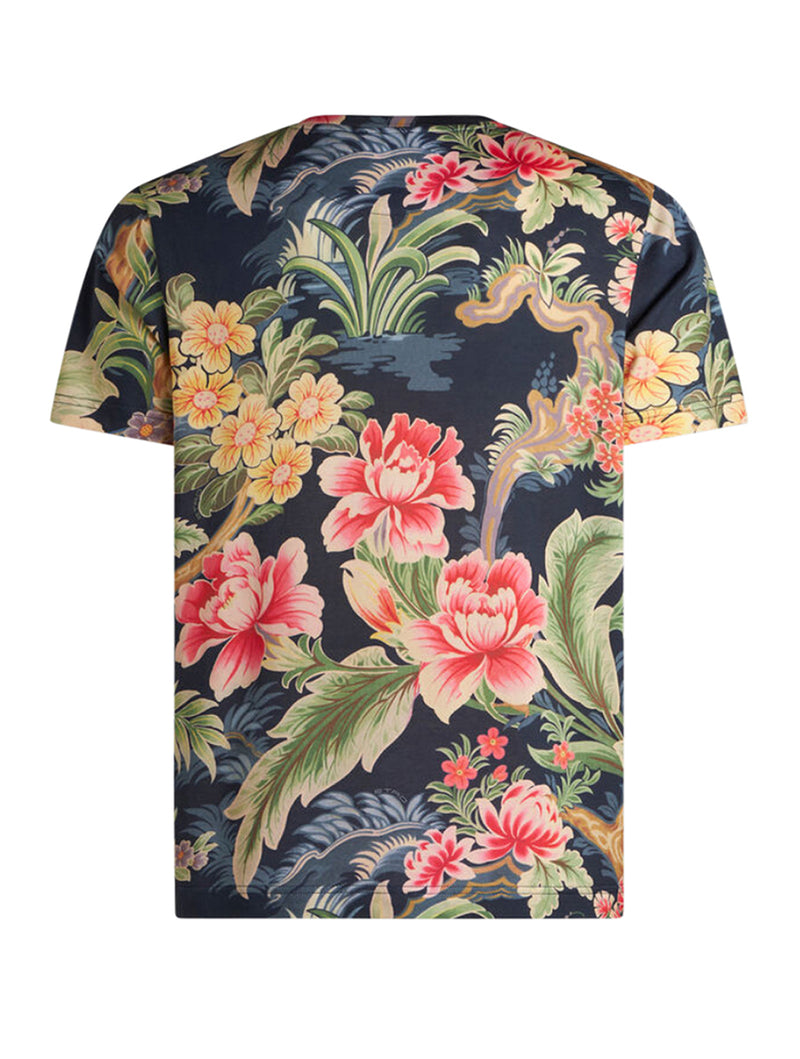 T-SHIRT CON STAMPA FLOREALE