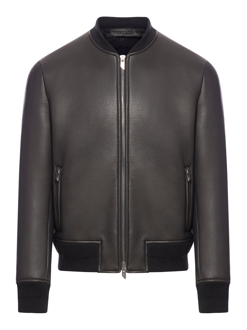 Suitnegozi Bomber in pelle