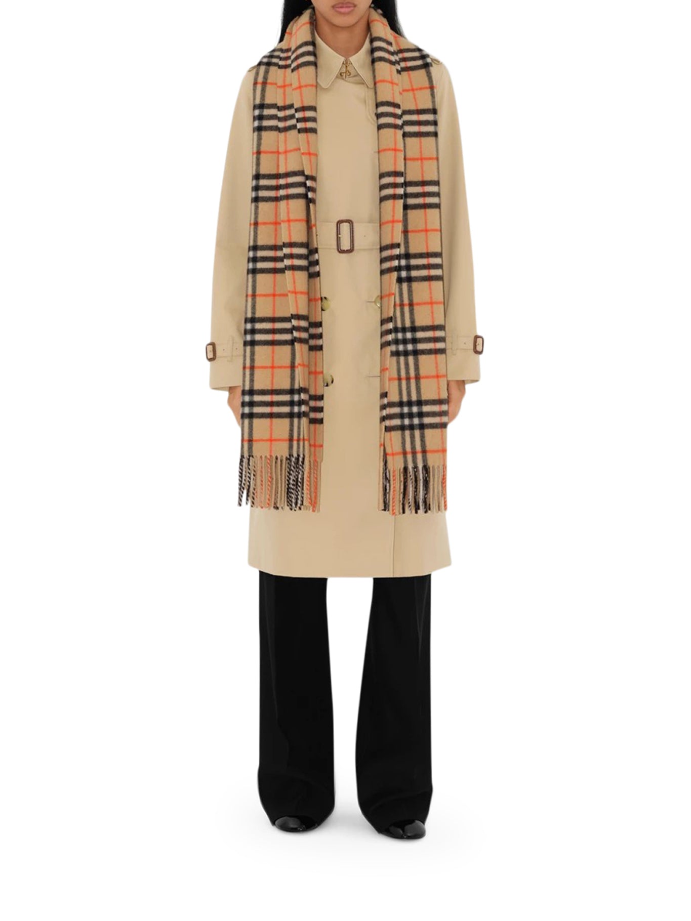 SCIARPA IN CASHMERE CHECK