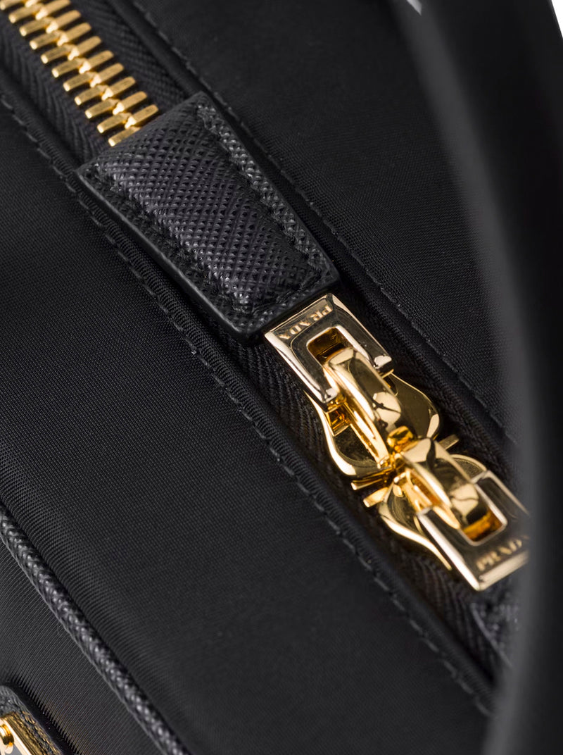 BAULETTO RE-EDITION 1978 MEDIUM IN RE-NYLON E SAFFIANO