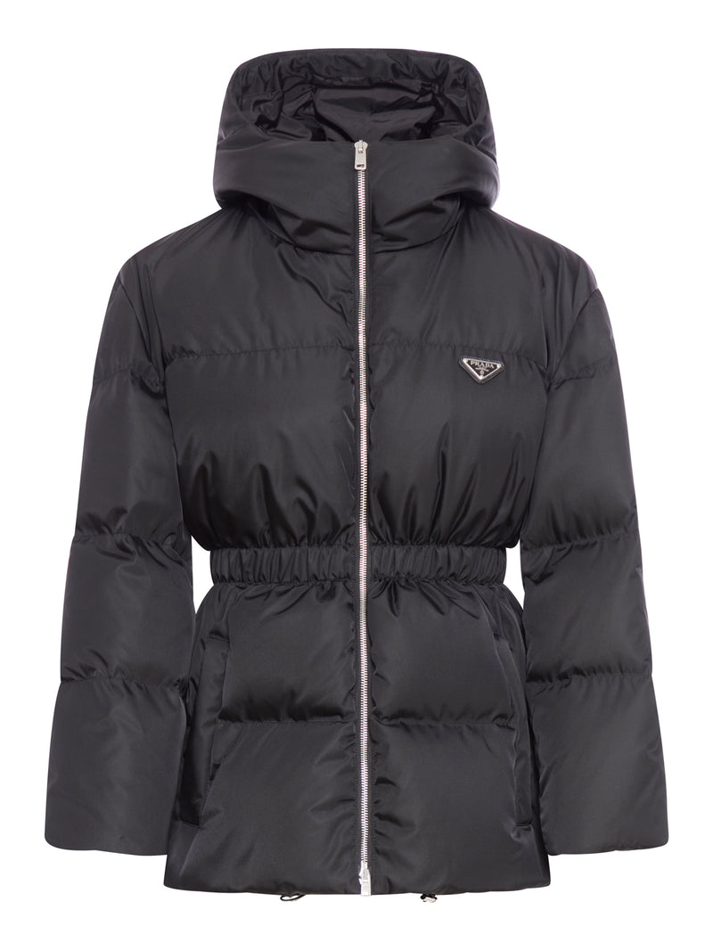 PUFFER IN RENYLON CON LOGO PRADA